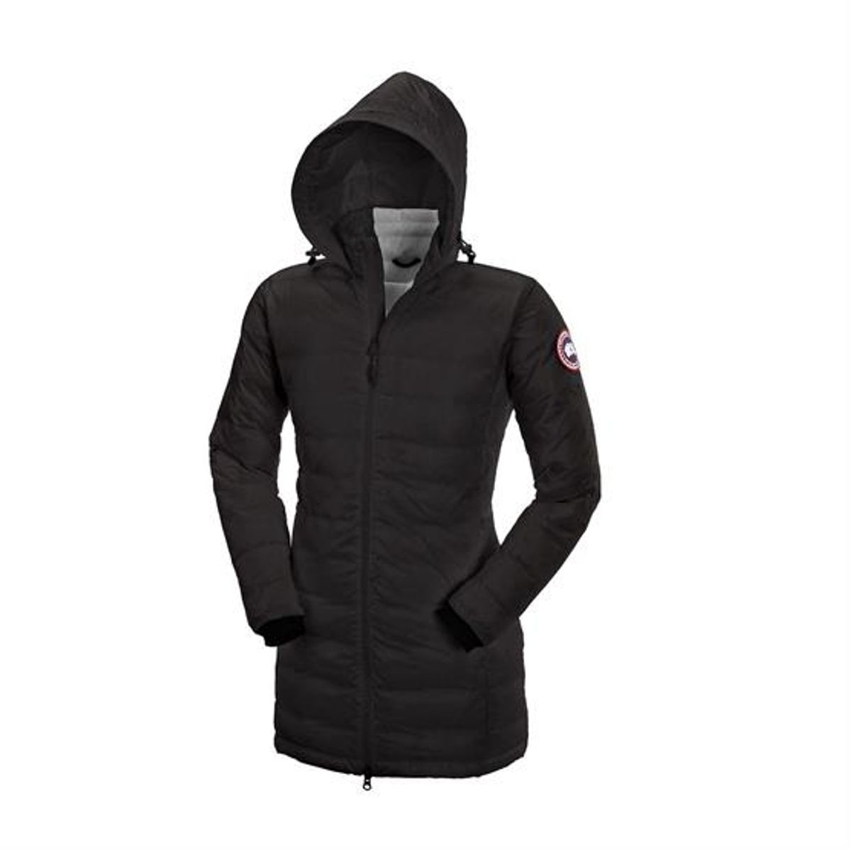 Canada Goose Ladies Camp Hooded Jacket, Black