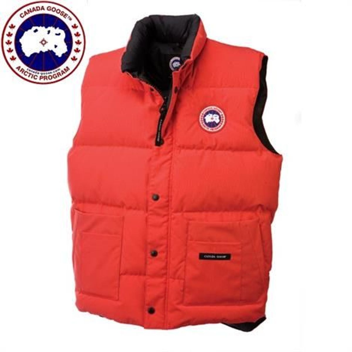 Canada Goose Ladies Freestyle Vest, Red