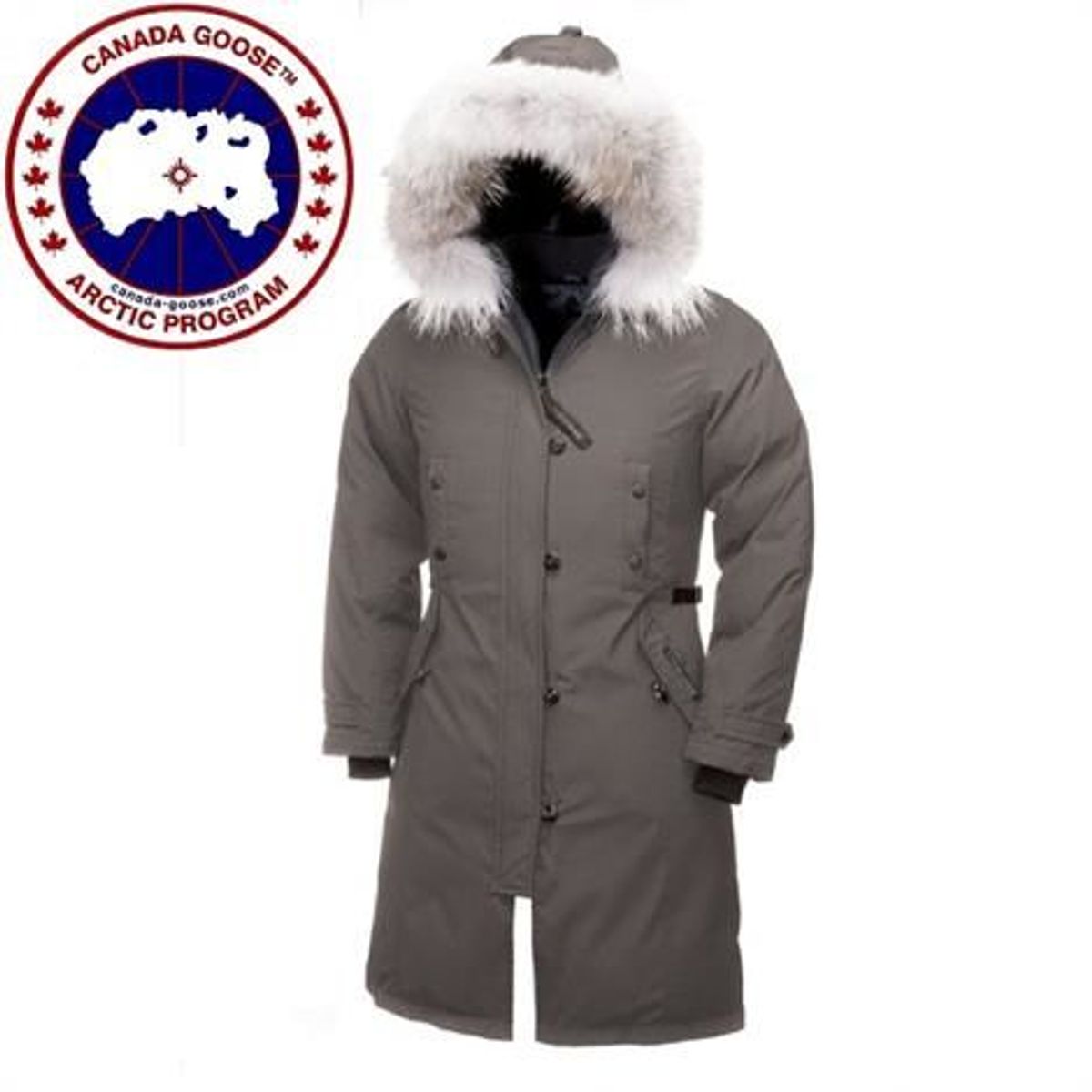 Canada Goose Ladies Kensington Parka, Mid Grey