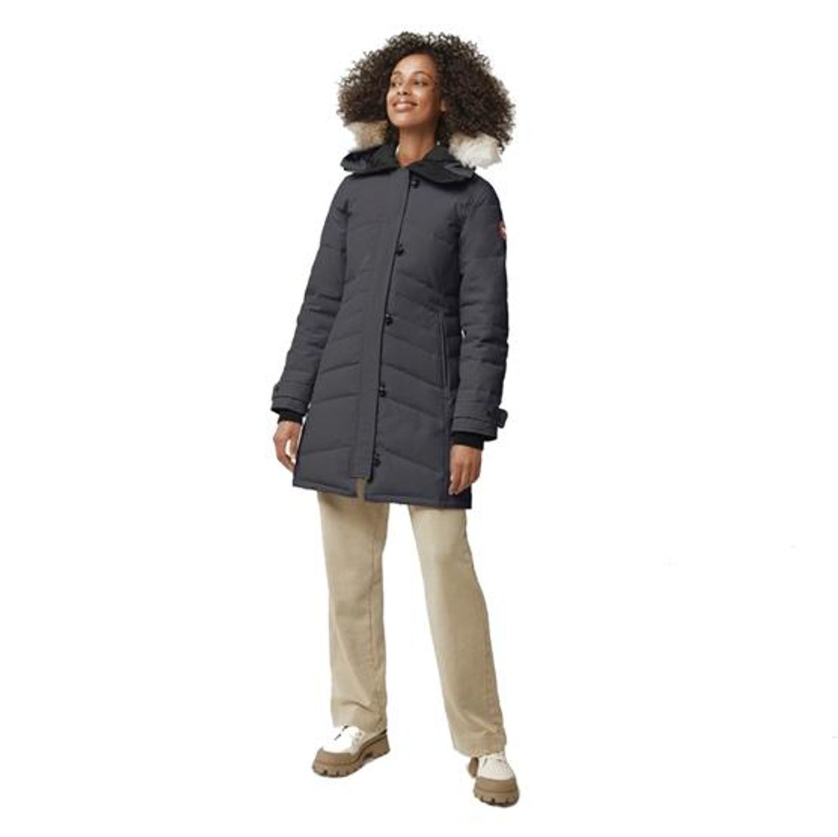 Canada Goose Ladies Lorette Parka, Navy