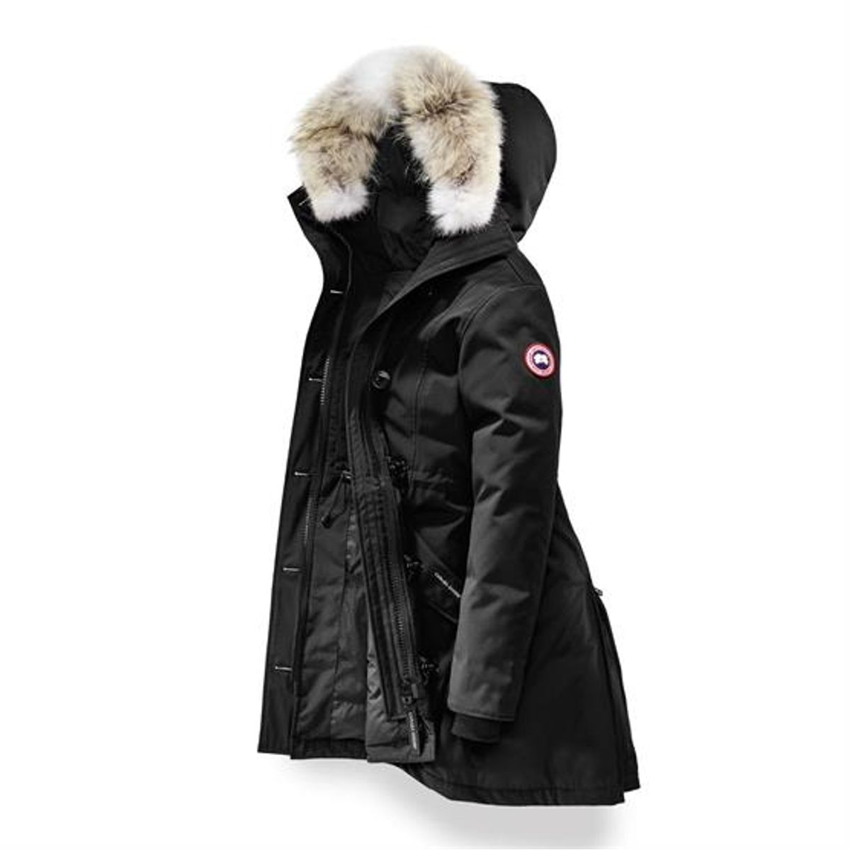 Canada Goose Ladies Rossclair Parka, Black