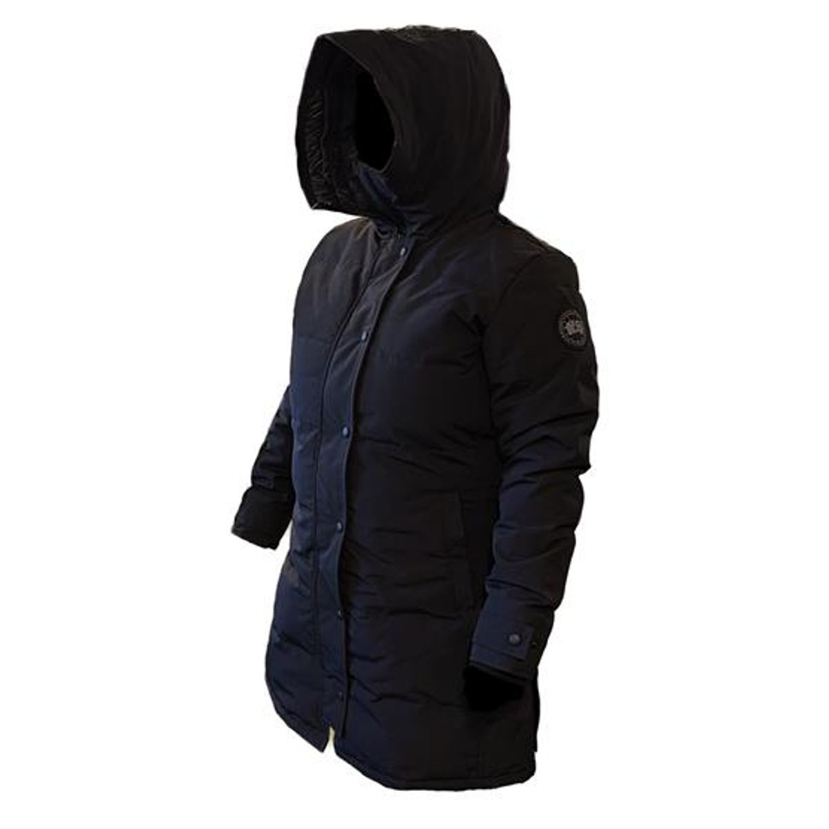 Canada Goose Ladies Shelburne Parka - Black Label, Black