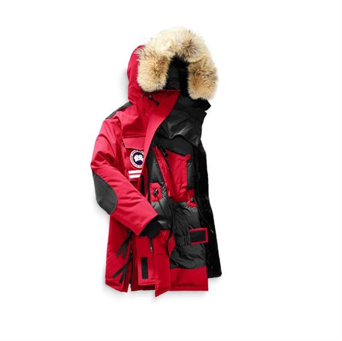 Canada Goose Ladies Snow Mantra Parka, Red