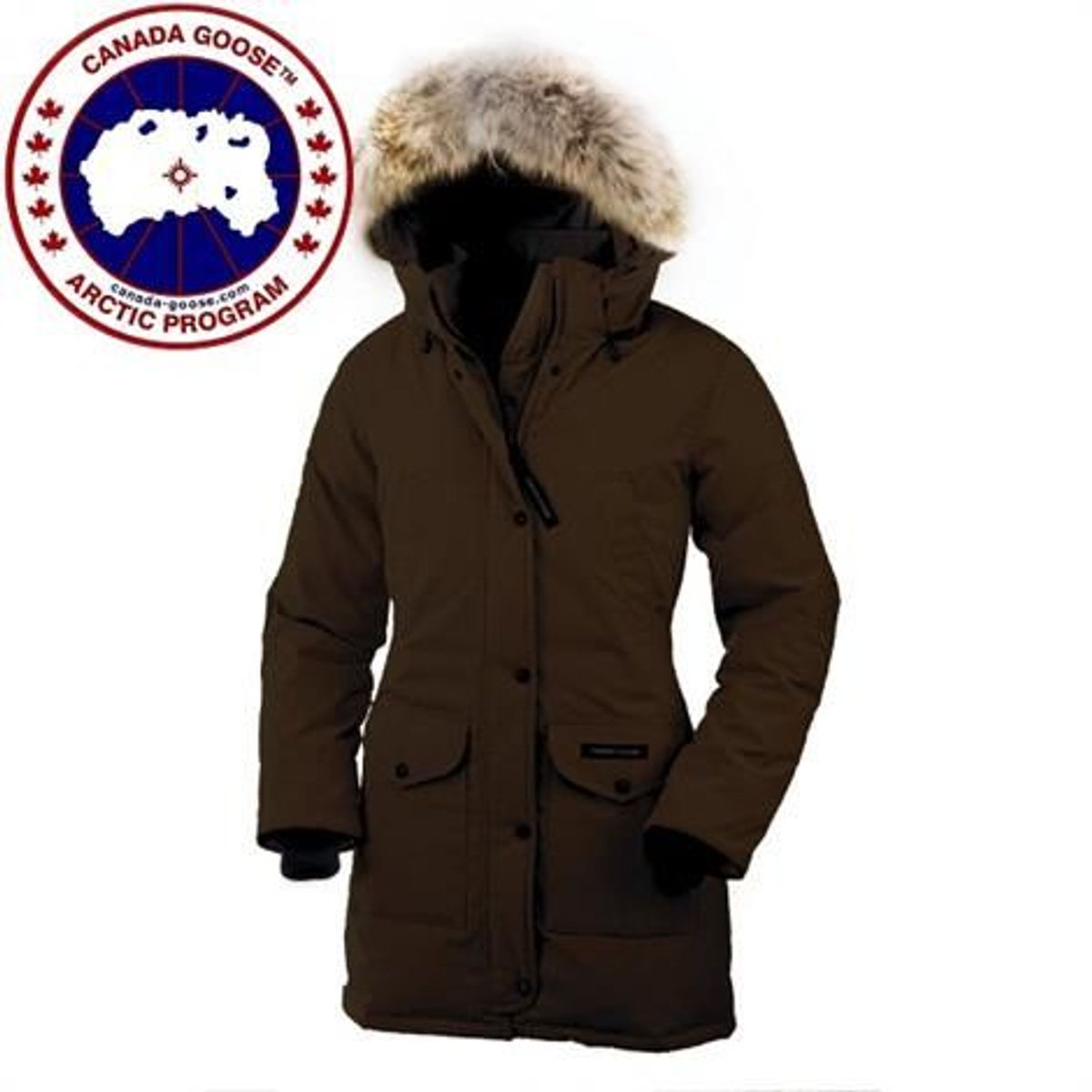 Canada Goose Ladies Trillium Parka, Brown