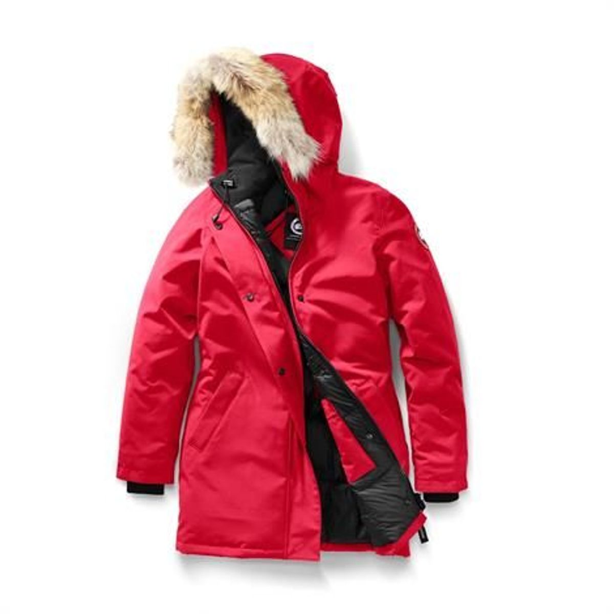 Canada Goose Ladies Victoria Parka, Red