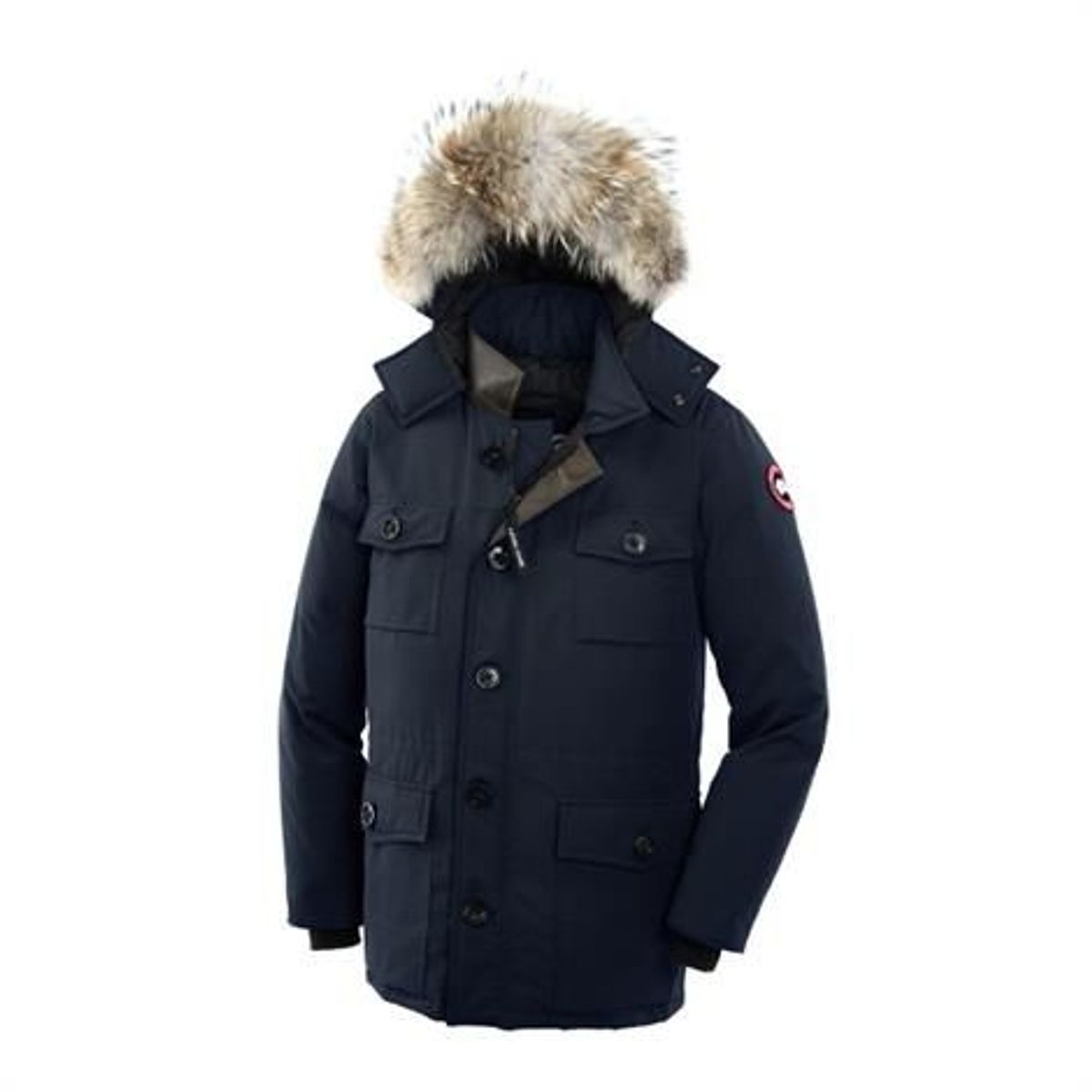 Canada Goose Mens Banff Parka, Navy