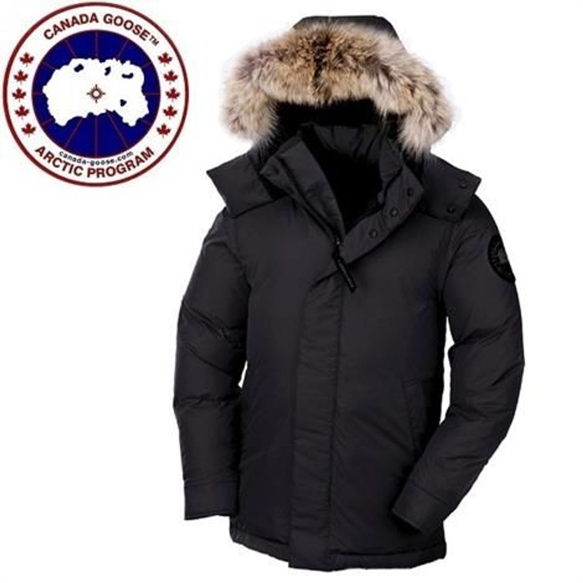 Canada Goose Mens Calgary Jacket, Black