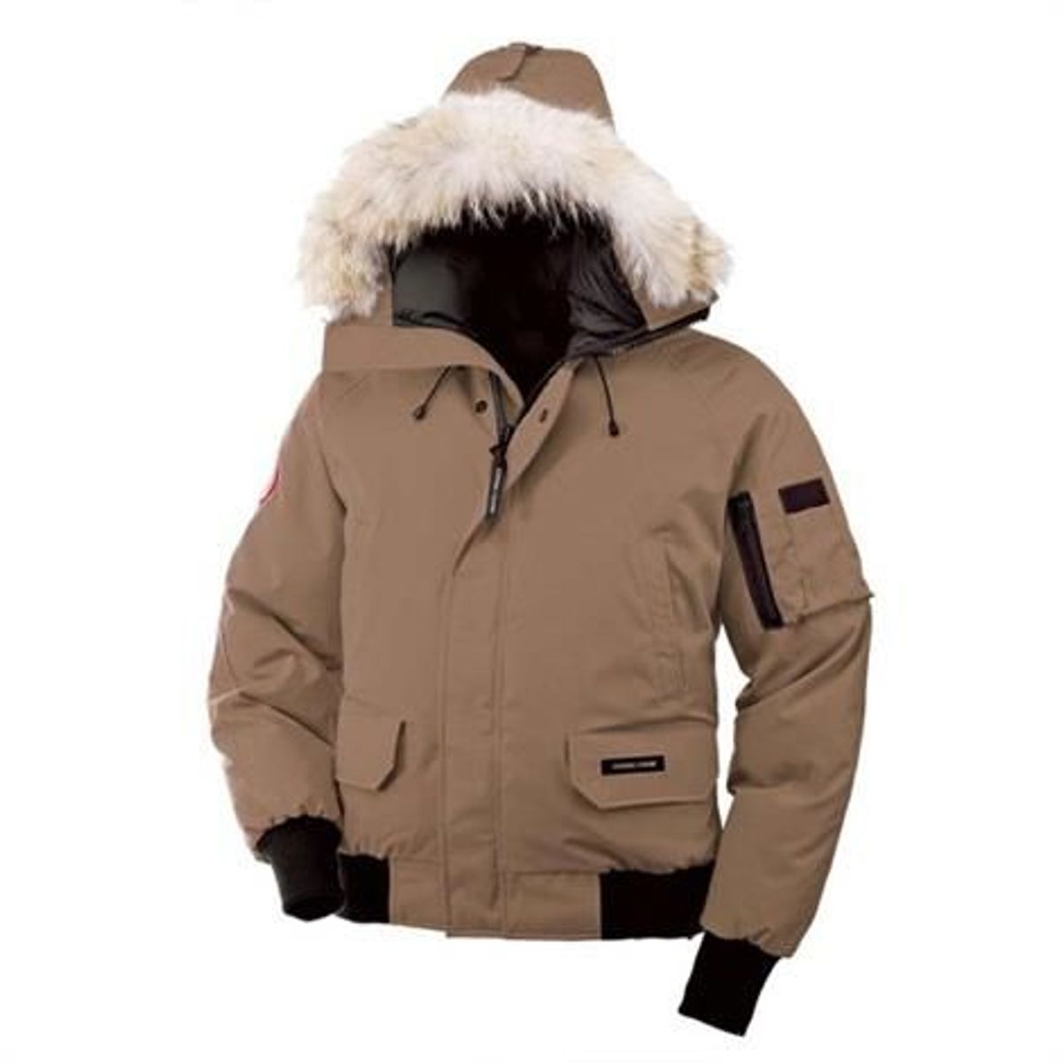 Canada Goose Mens Chilliwack Bomber, Tan