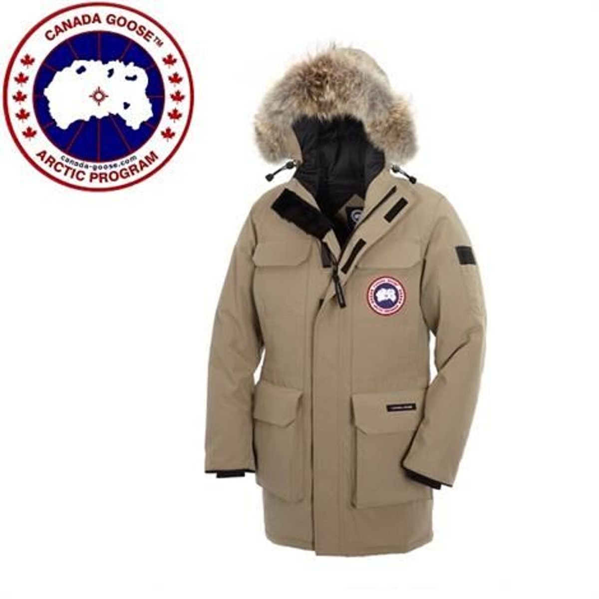 Canada Goose Mens Citadel Parka, Tan