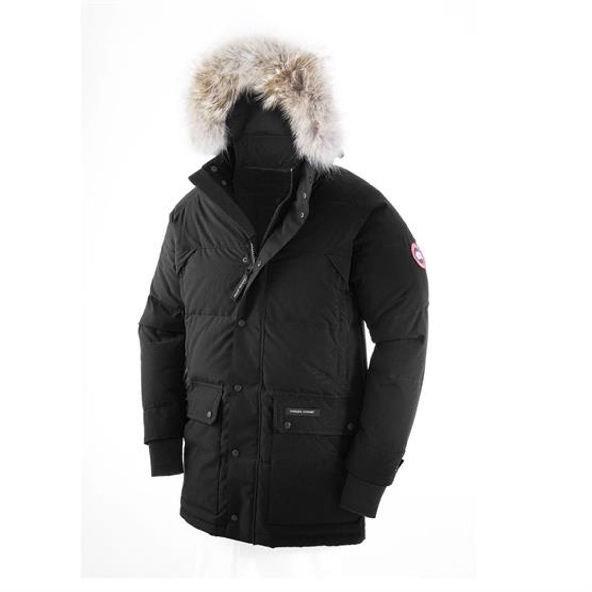 Canada Goose Mens Emory Parka, Black