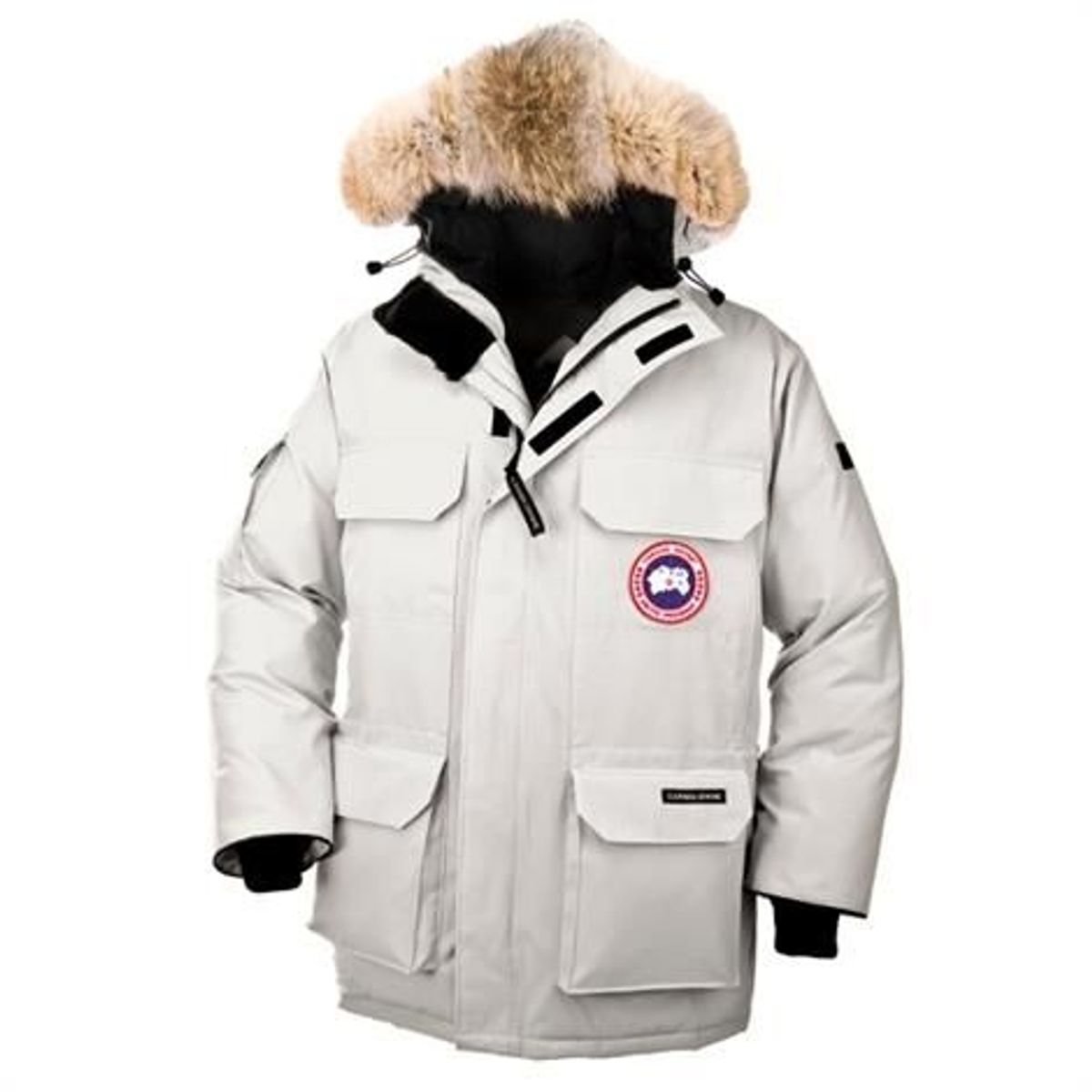 Canada Goose Mens Expedition Parka, Light Grey