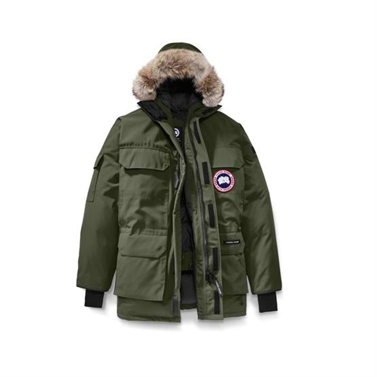 Canada Goose Mens Expedition Parka, Military Green