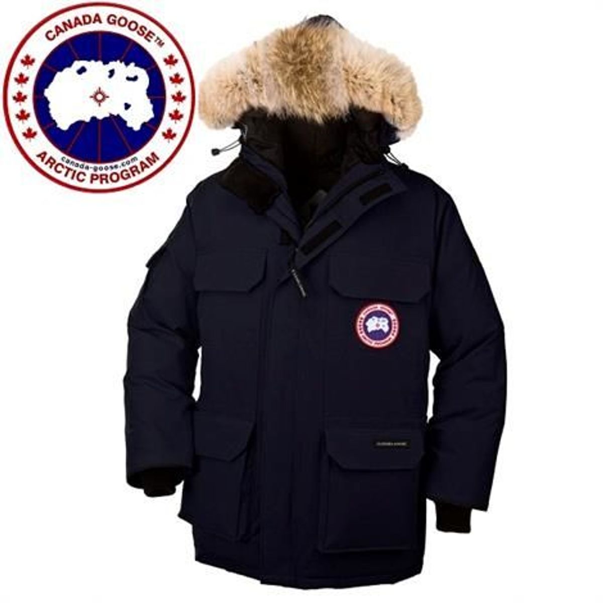 Canada Goose Mens Expedition Parka, Navy