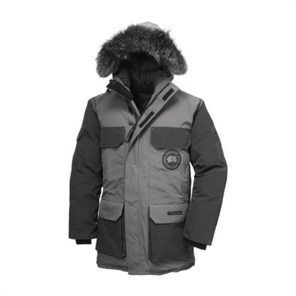 Canada Goose Mens Expedition Parka NP, Black / Graphite