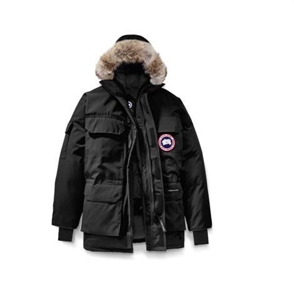 Canada Goose Mens Expedition Parka RF, Black