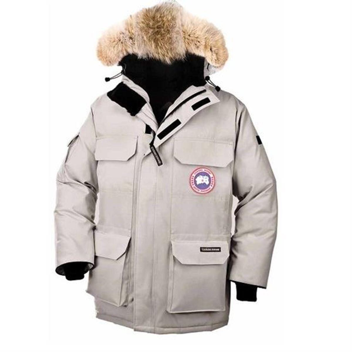 Canada Goose Mens Expedition Parka, Silverbirch