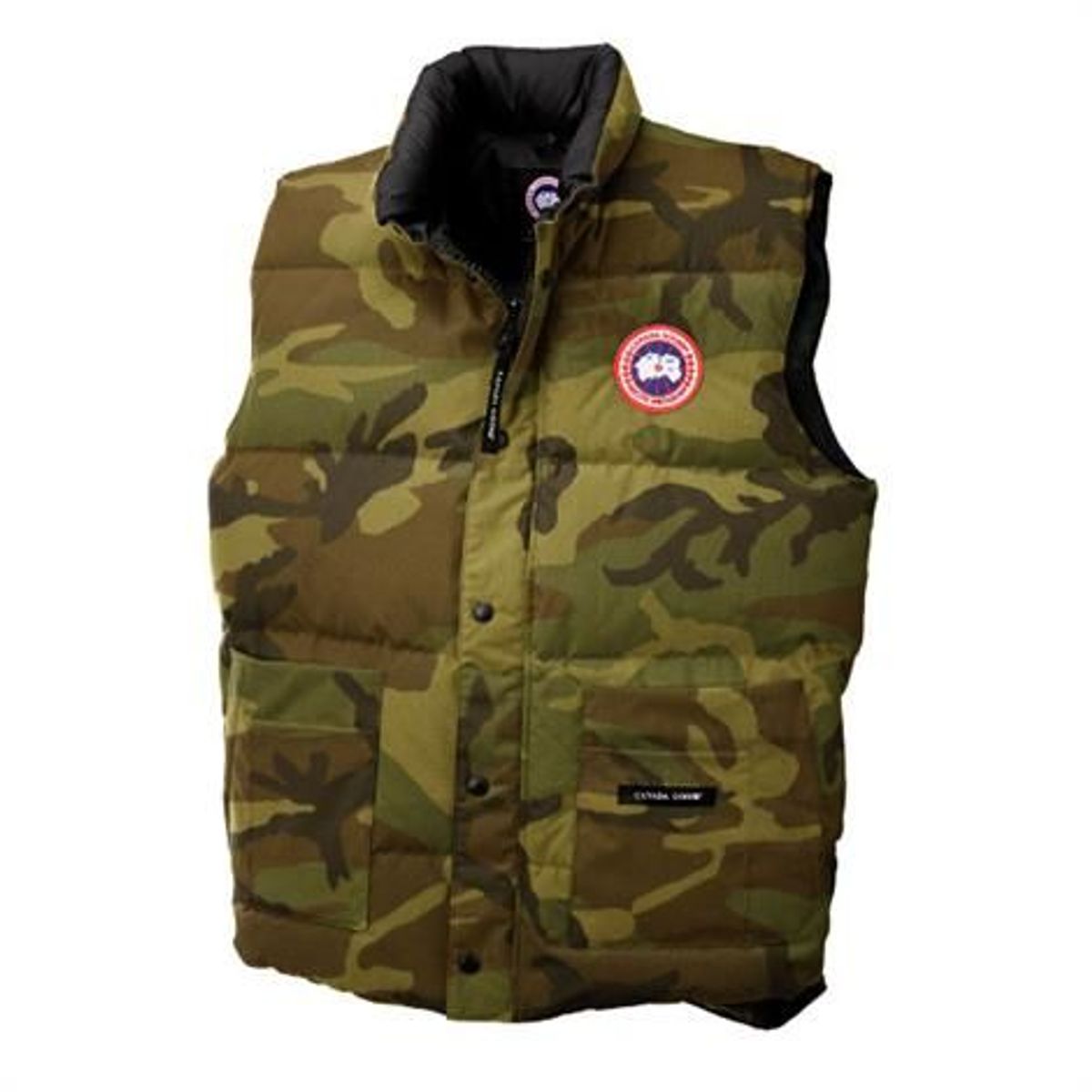 Canada Goose Mens Freestyle Vest, Classic Camo