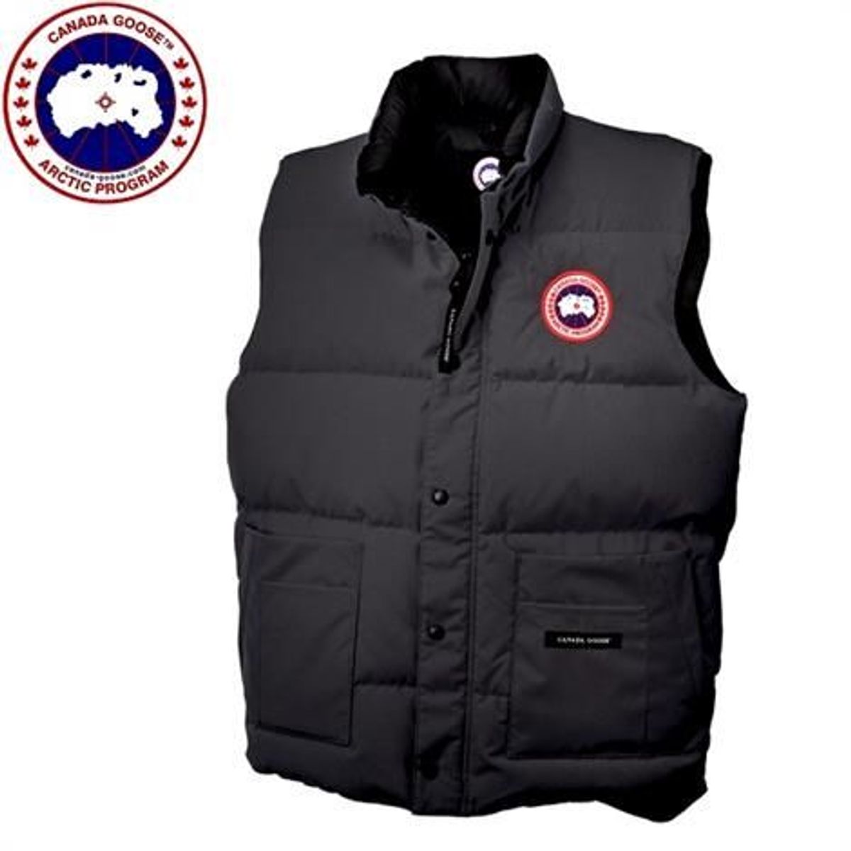 Canada Goose Mens Freestyle Vest, Graphite