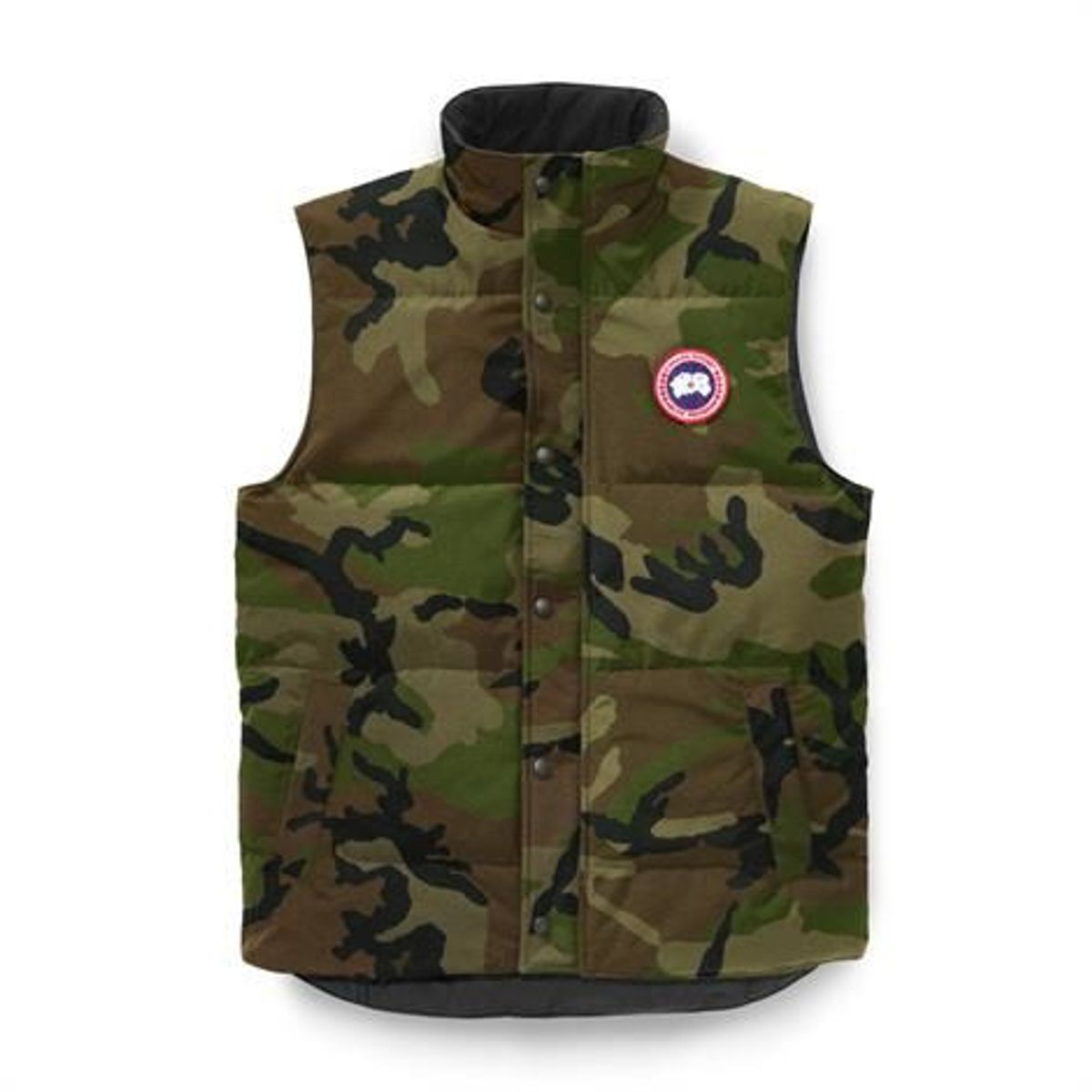 Canada Goose Mens Garson Vest, Classic Camo