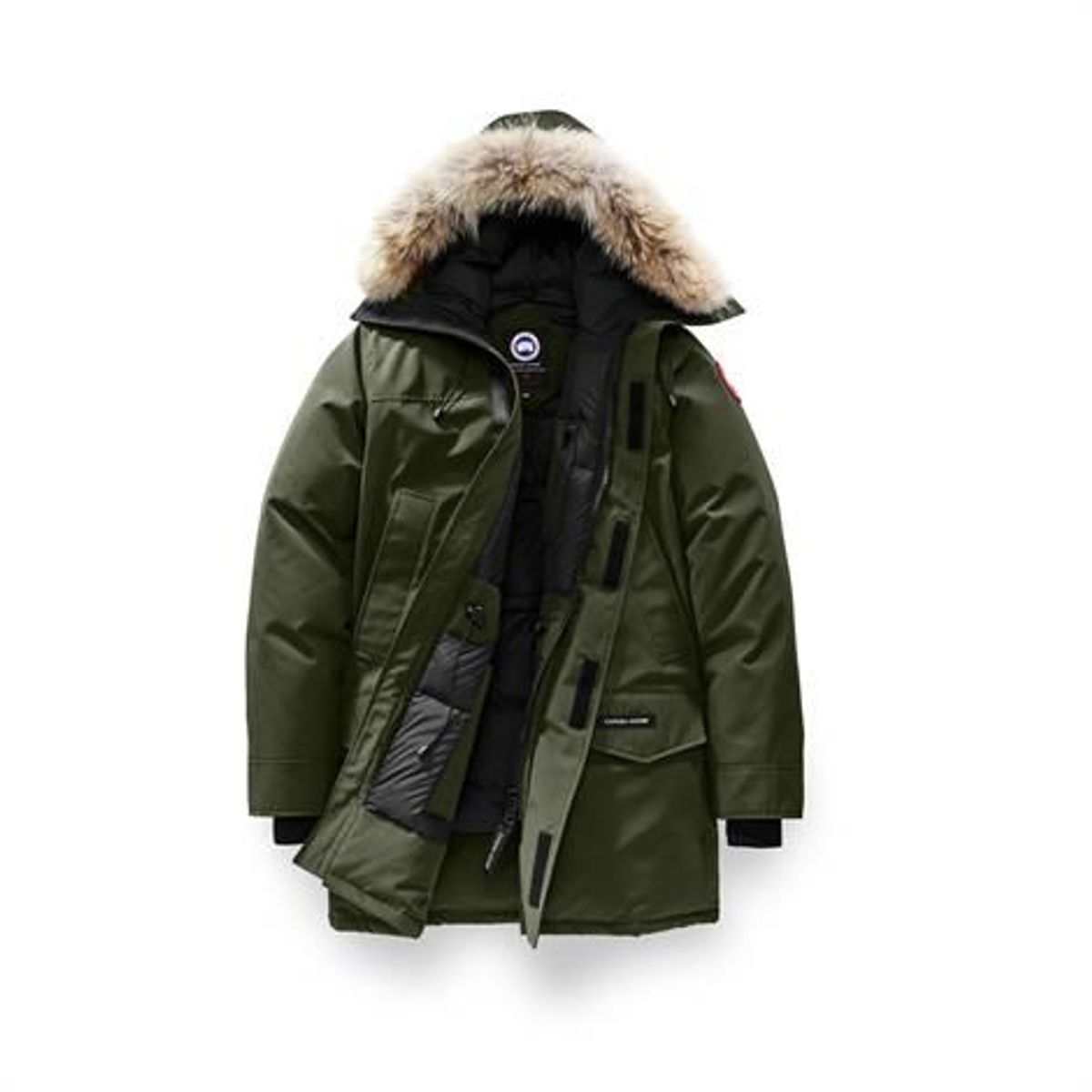 Canada Goose Mens Langford Parka, Military Green