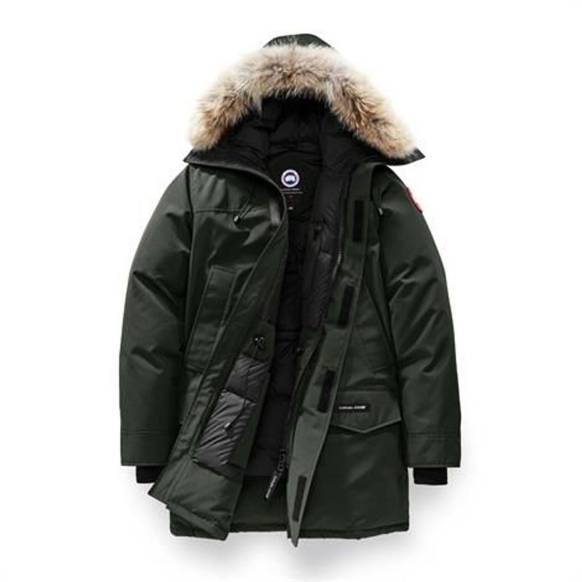 Canada Goose Mens Langford Parka, Volcano