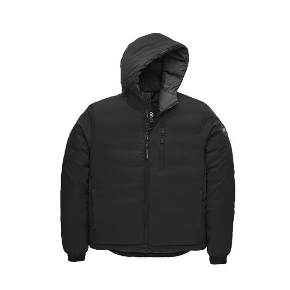 Canada Goose Mens Lodge Hoody - Black Label, Black