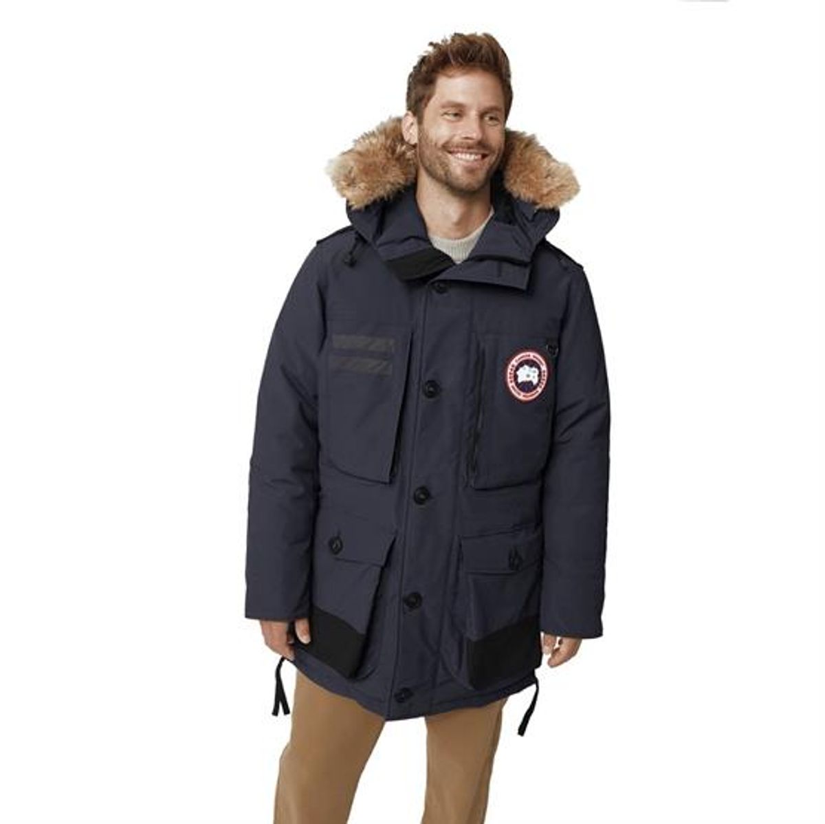 Canada Goose Mens Macculloch Parka, Navy