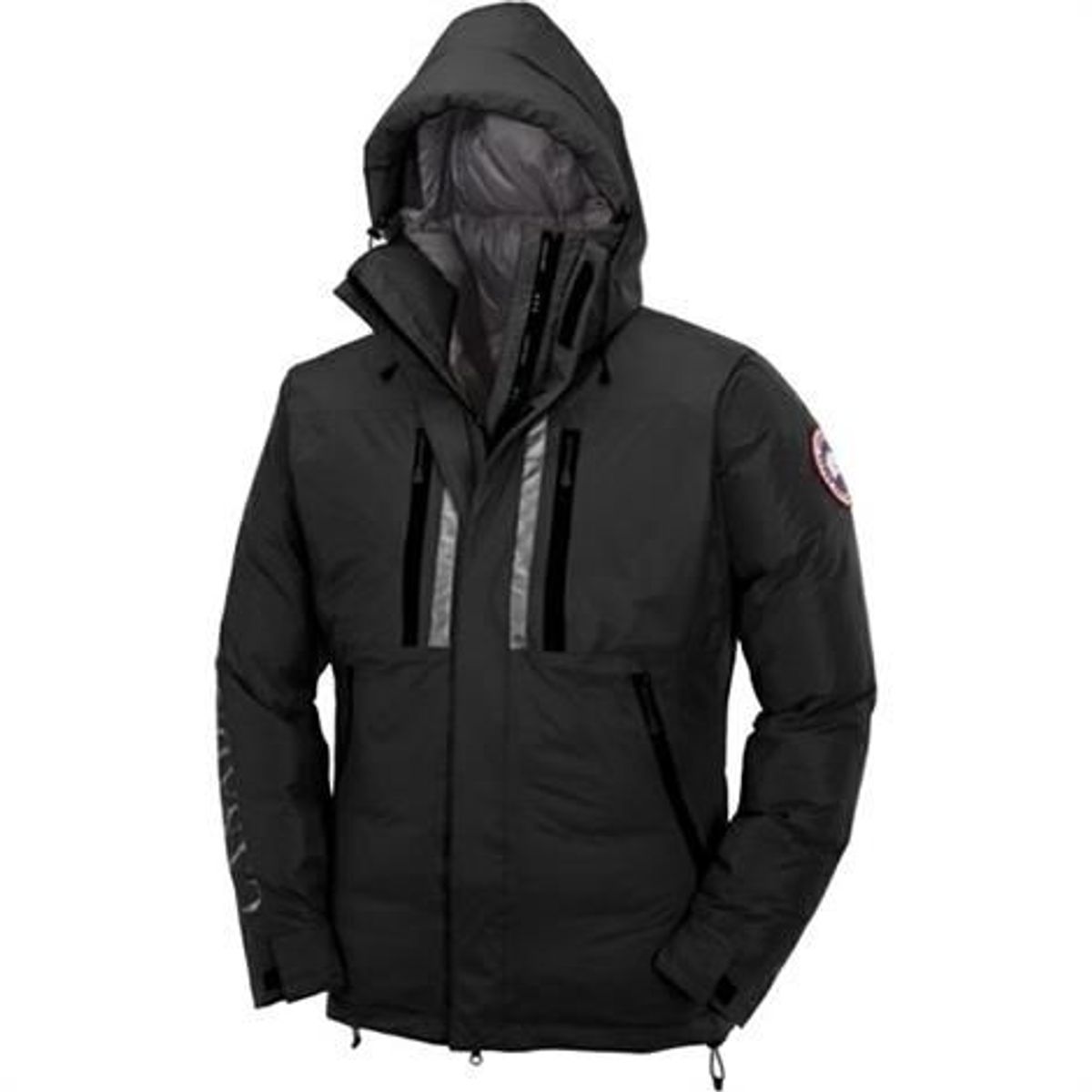 Canada Goose Mens Skreslet Parka, Black