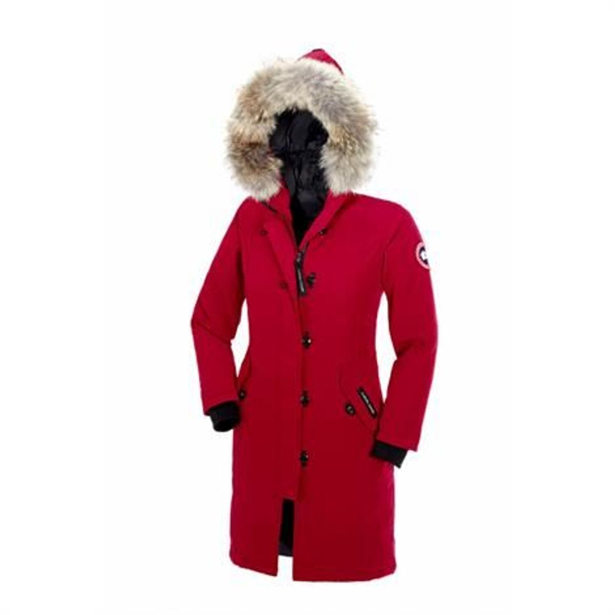 Canada Goose Youth Kensington Parka, Red