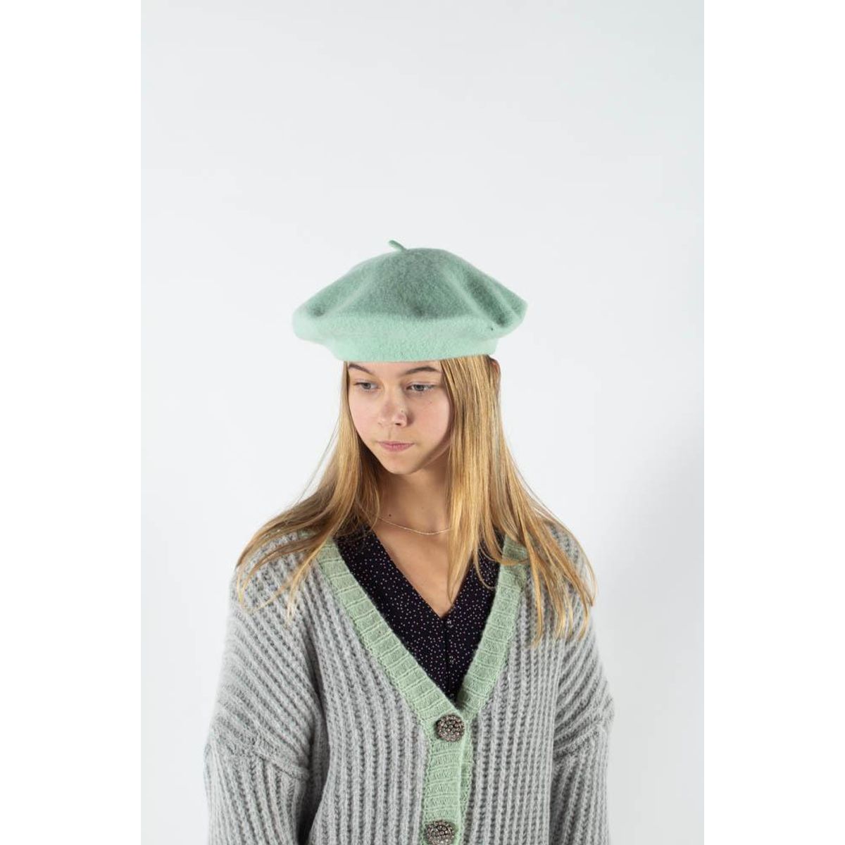 Candice Beret - Mint - irréel - Grøn One Size