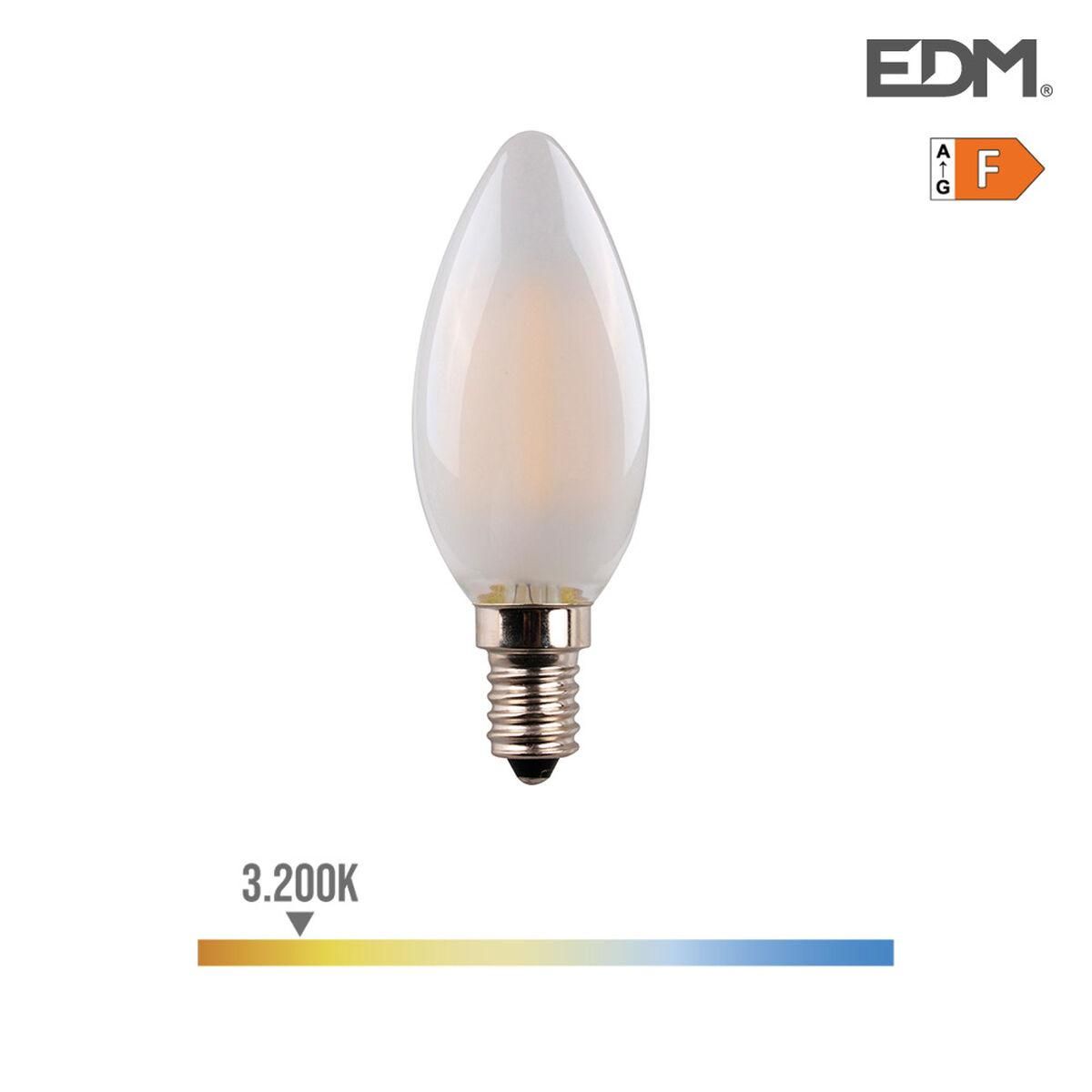 Candle LED pære EDM F 4,5 W E14 470 lm 3,5 x 9,8 cm (3200 K)