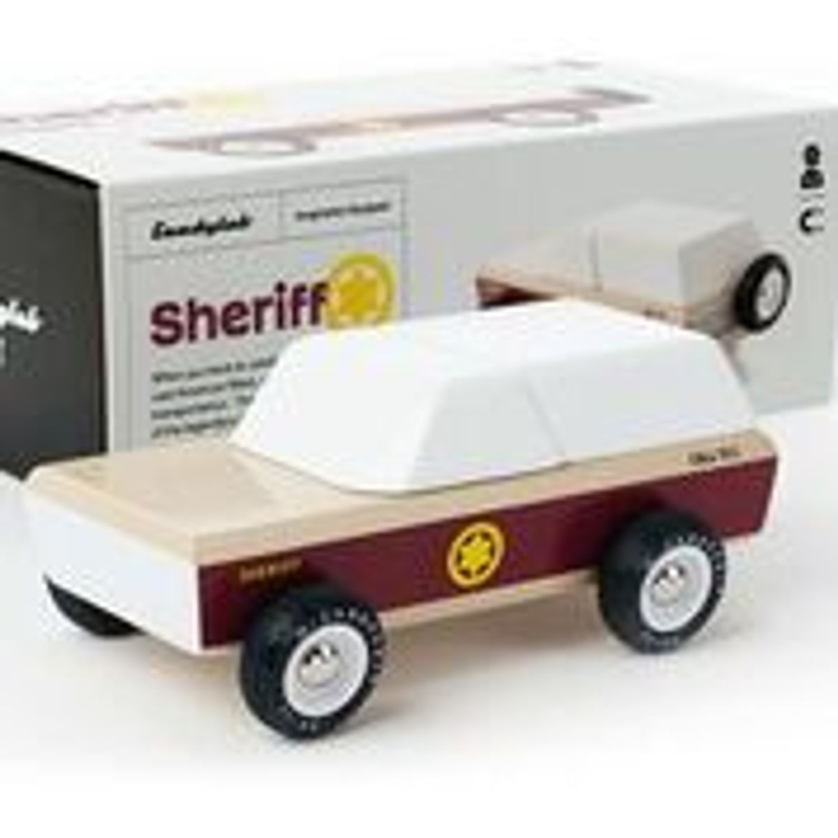 Candylab Toys - Americana Sheriffens Bil