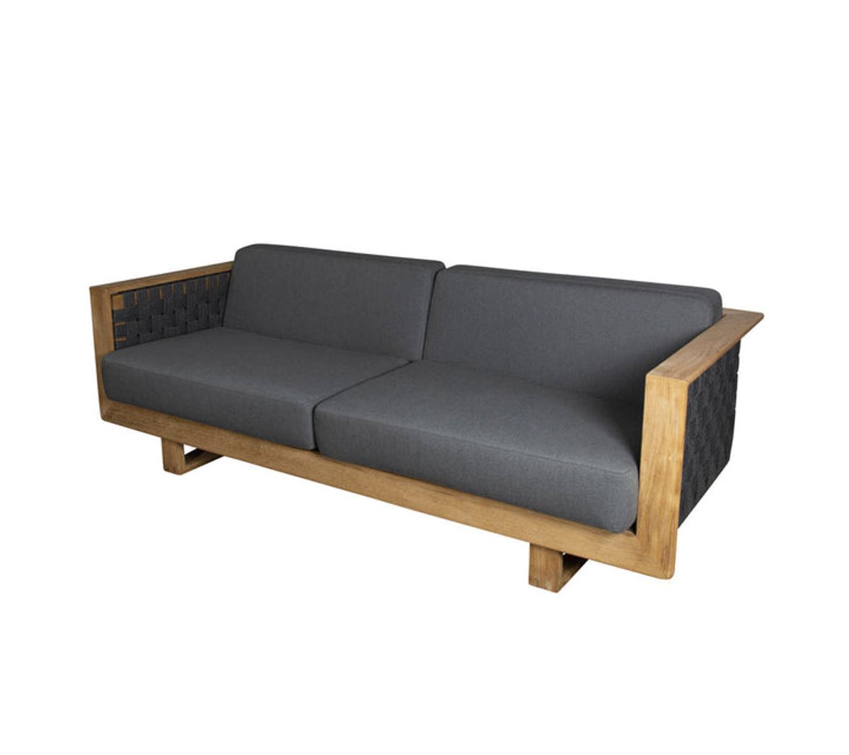 Cane-Line Angle 3pers/ Sofa - Teak 220