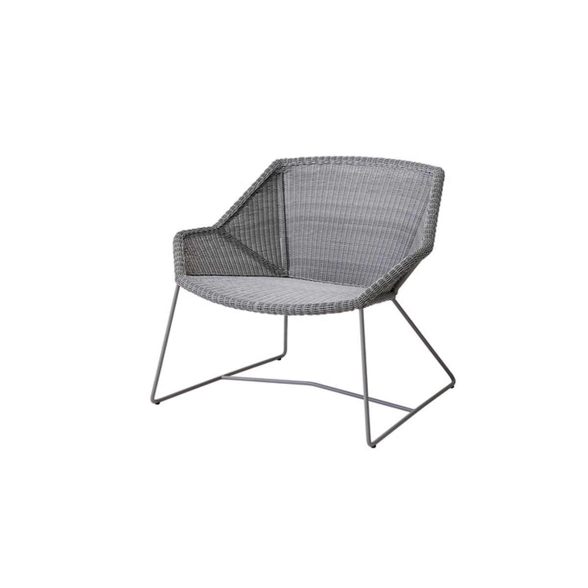 CANE-LINE BREEZE LOUNGESTOL - LIGHT GREY 87