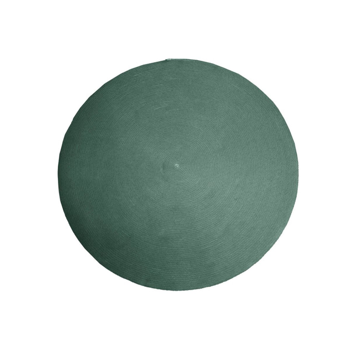 CANE-LINE CIRCLE TæPPE - DARK GREEN 200