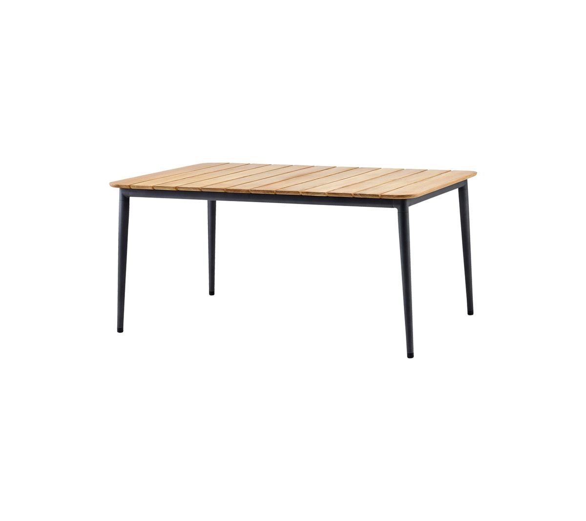 CANE-LINE CORE SPISEBORD/GREY - TEAK 160