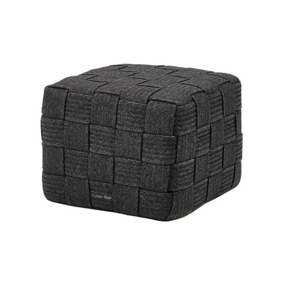 Cane-line Cube Fodskammel, Dark Grey