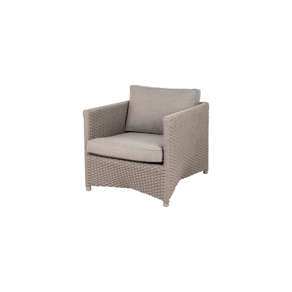 CANE-LINE DIAMOND LOUNGESTOL - TAUPE WEAVE 88