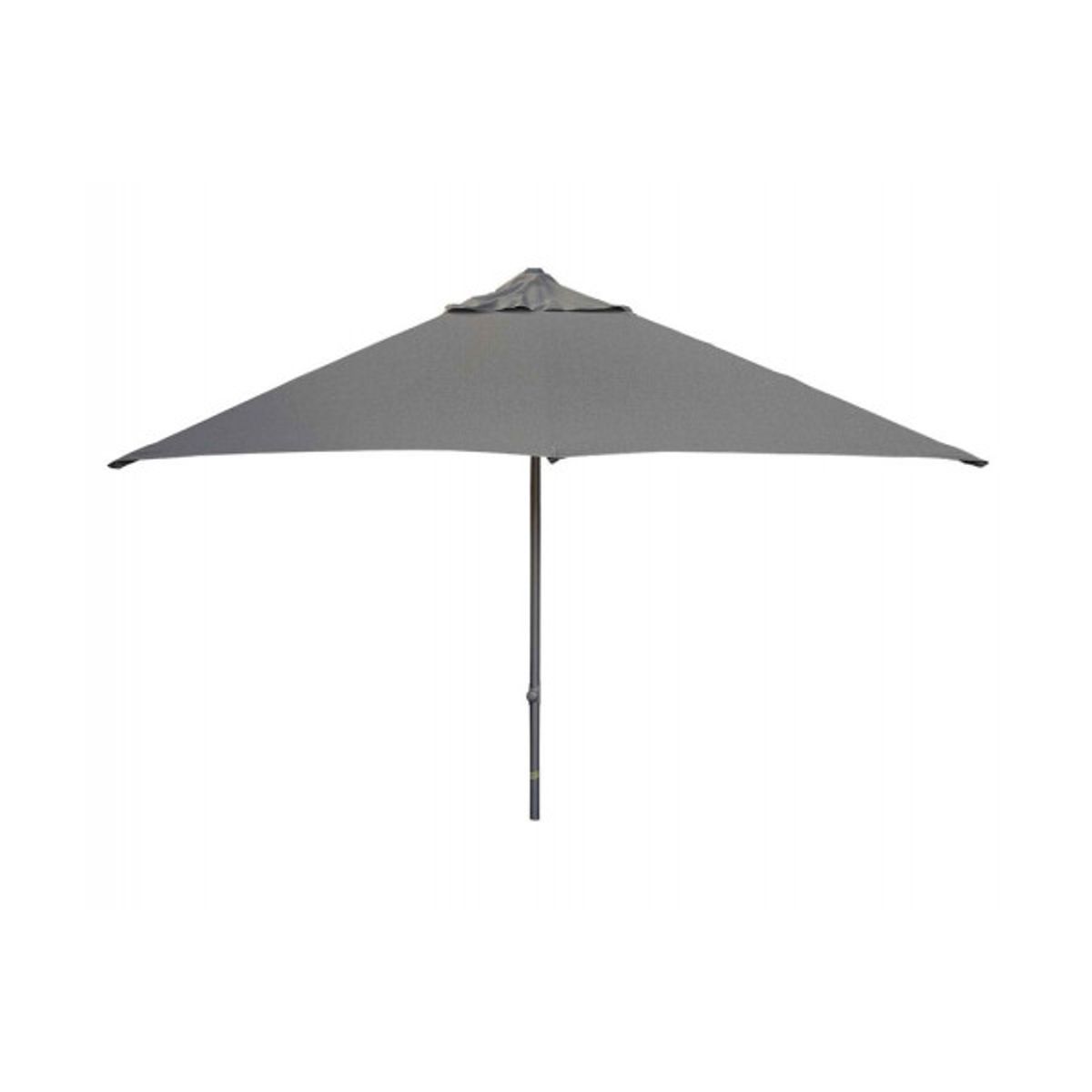 Cane-line Major parasol m/slide system, 3x3 meter, Antracit Grey