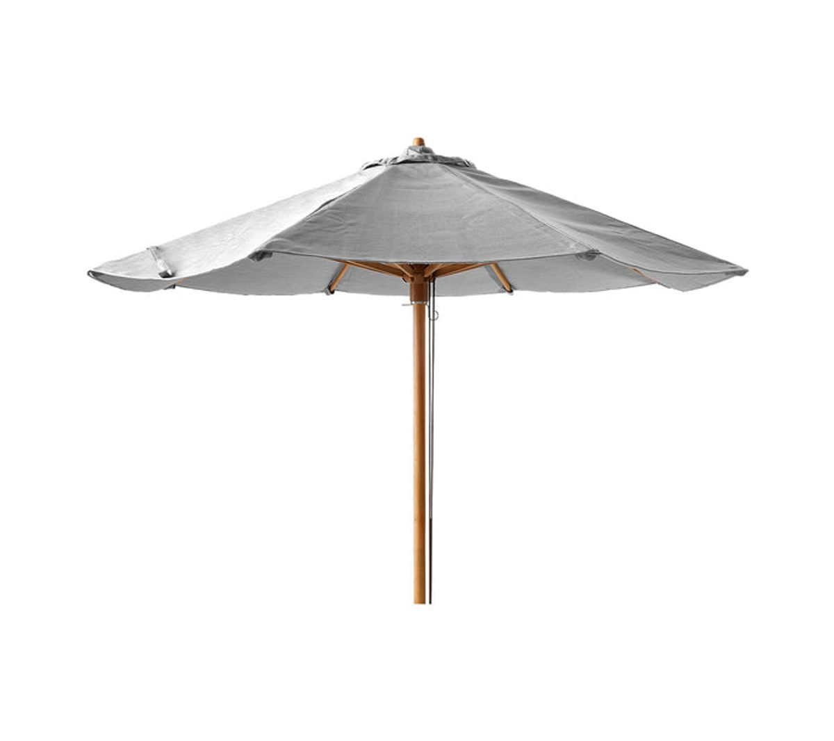 CANE-LINE SCLASSIC PARASOL M/SNORETRÆK/TIL PEACOCK DAYBED - TEAK 240