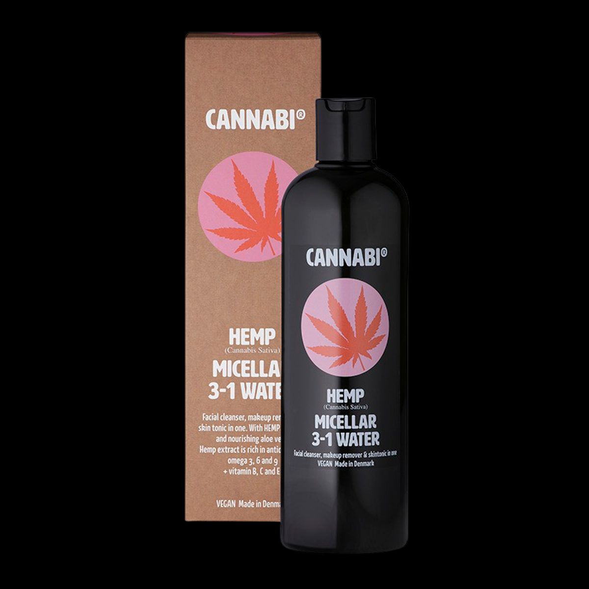 Cannabi Hemp Micellar 3-1 Water (400 ml)