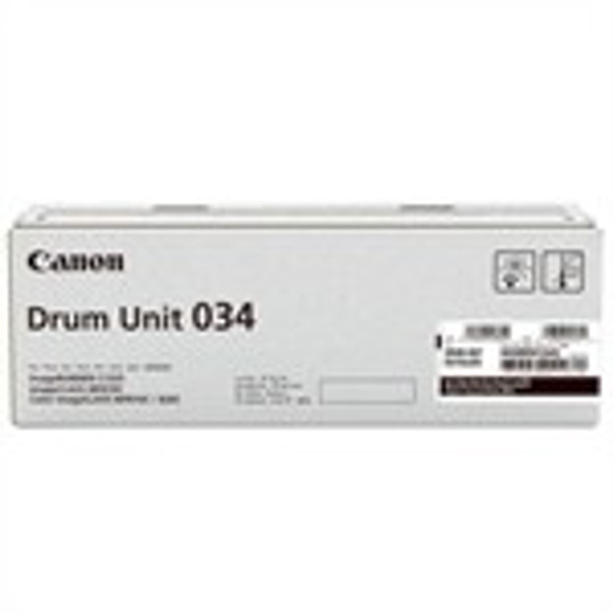 Canon 034 Black Drum Unit Original