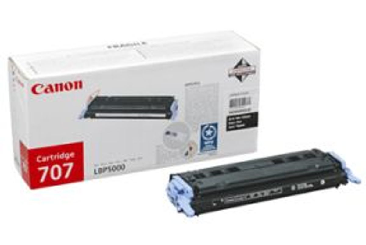 Canon 707 BK 9424A004 sort toner, original