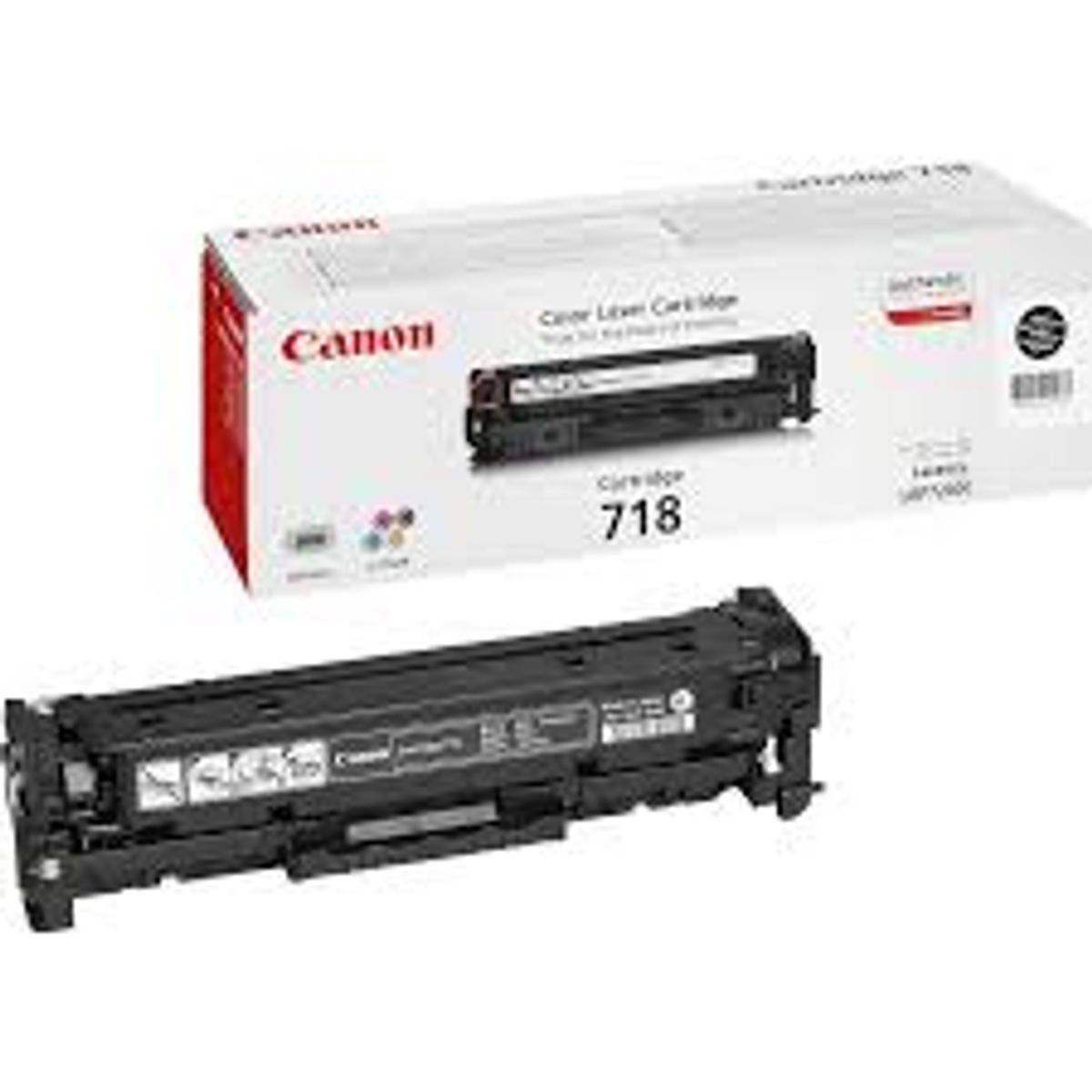 Canon 718 BK 2662B002 sort toner, original