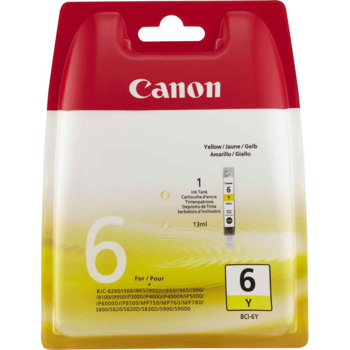 Canon BCI-6 blækpatron yellow