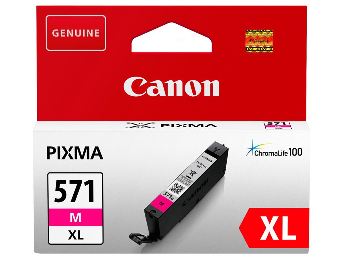 Canon Blæk Cli-571xl M Magenta