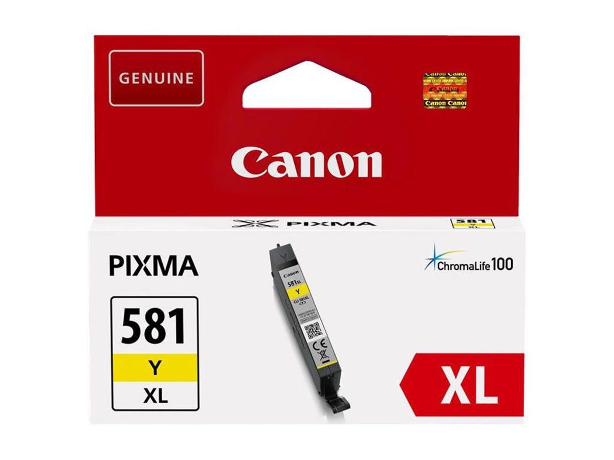 Canon Blæk Cli-581xl Y Yellow