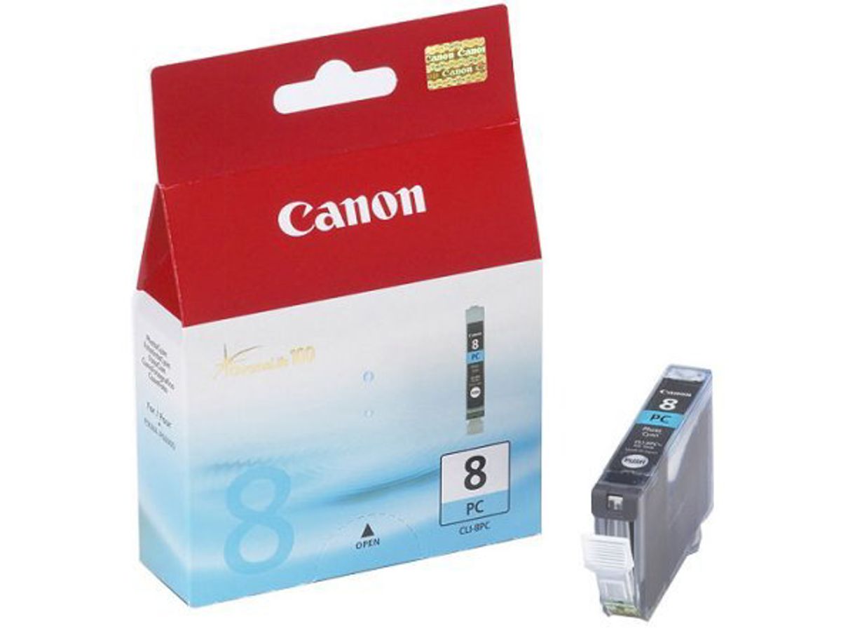 Canon Blæk Cli-8 PC Photo Cyan