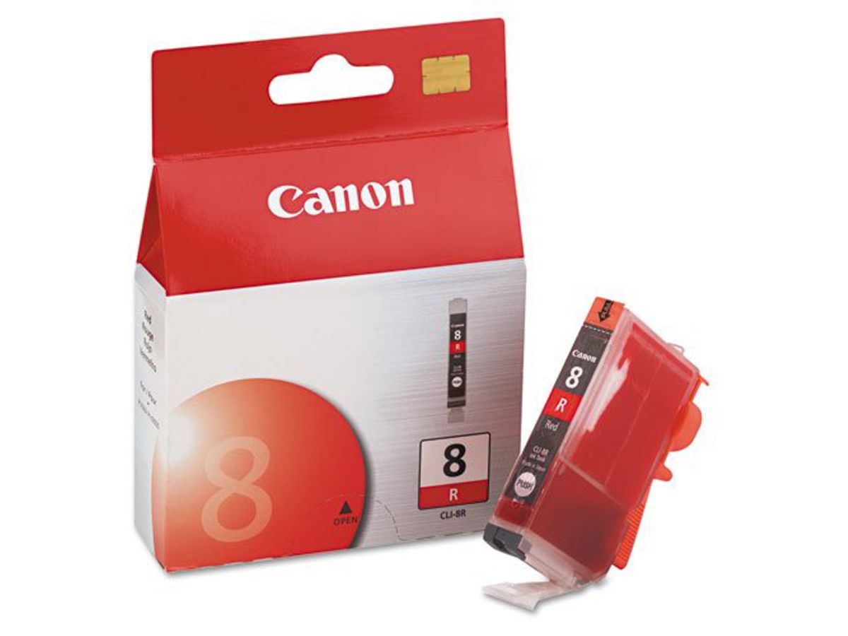 Canon Blæk Cli-8 R red