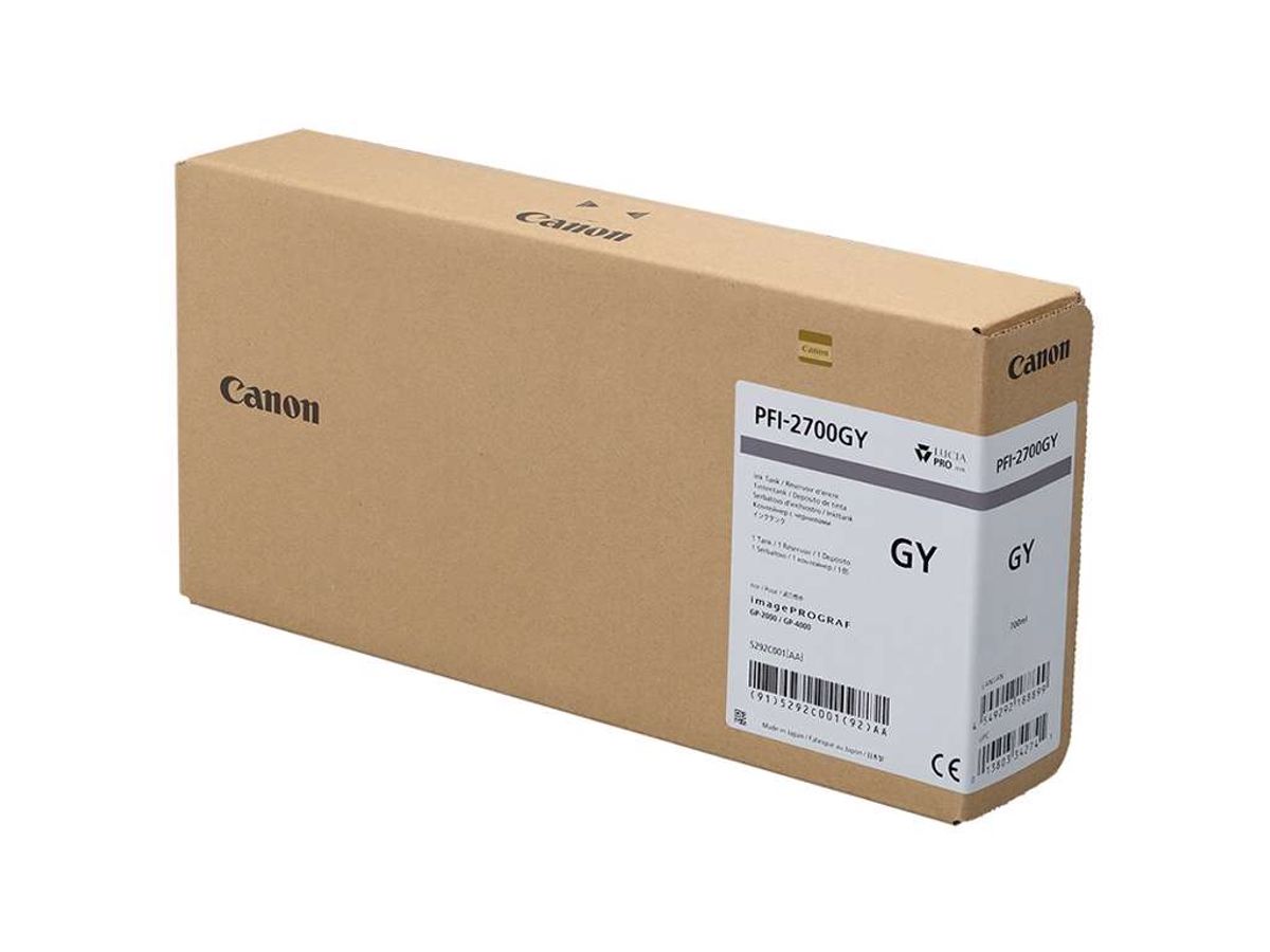 Canon Blæk Pfi-2700 GY Grey